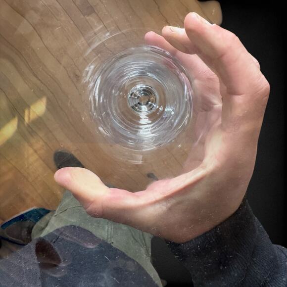 16” Marquis Waterford Cryatal -VINTAGE GARDEN COLLECTION Footed Blown Glass Vase - Picture 2 of 10